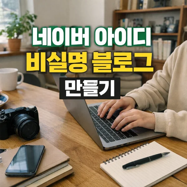 2026 네이버 블로그 비실명 아이디 만들기 총정리